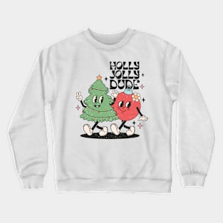 Retro Christmas Mascot Crewneck Sweatshirt